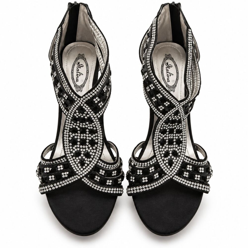 Italina Rhinestone heels